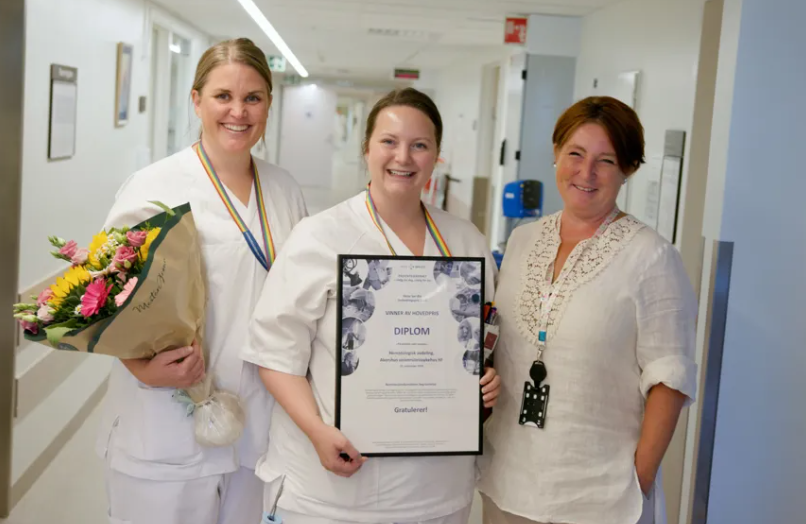 Kamilla Solvang, Thea Anseth, Helen Kvalheim Bildet viser Kamilla Solvang, Thea Anseth og Helen Kvalheim.