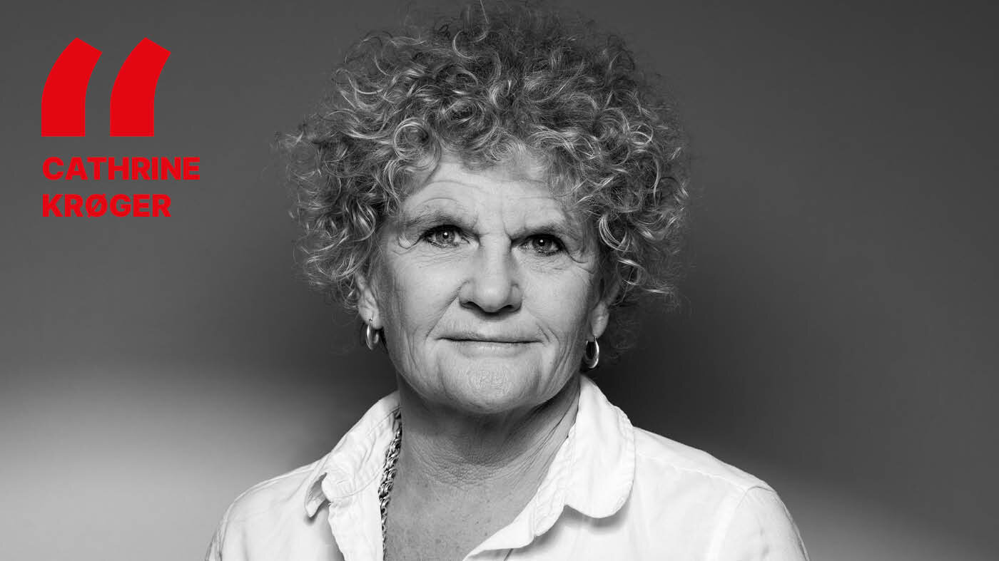 Bildet viser Cathrine Krøger, fast spaltist i Sykepleien