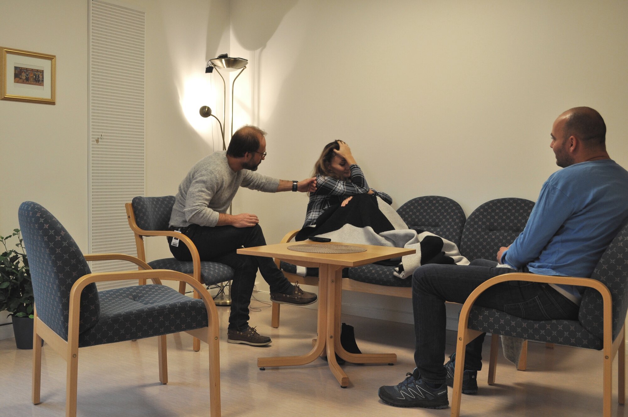 Et av syv rom i simuleringssenteret Et av syv rom i simuleringssenteret