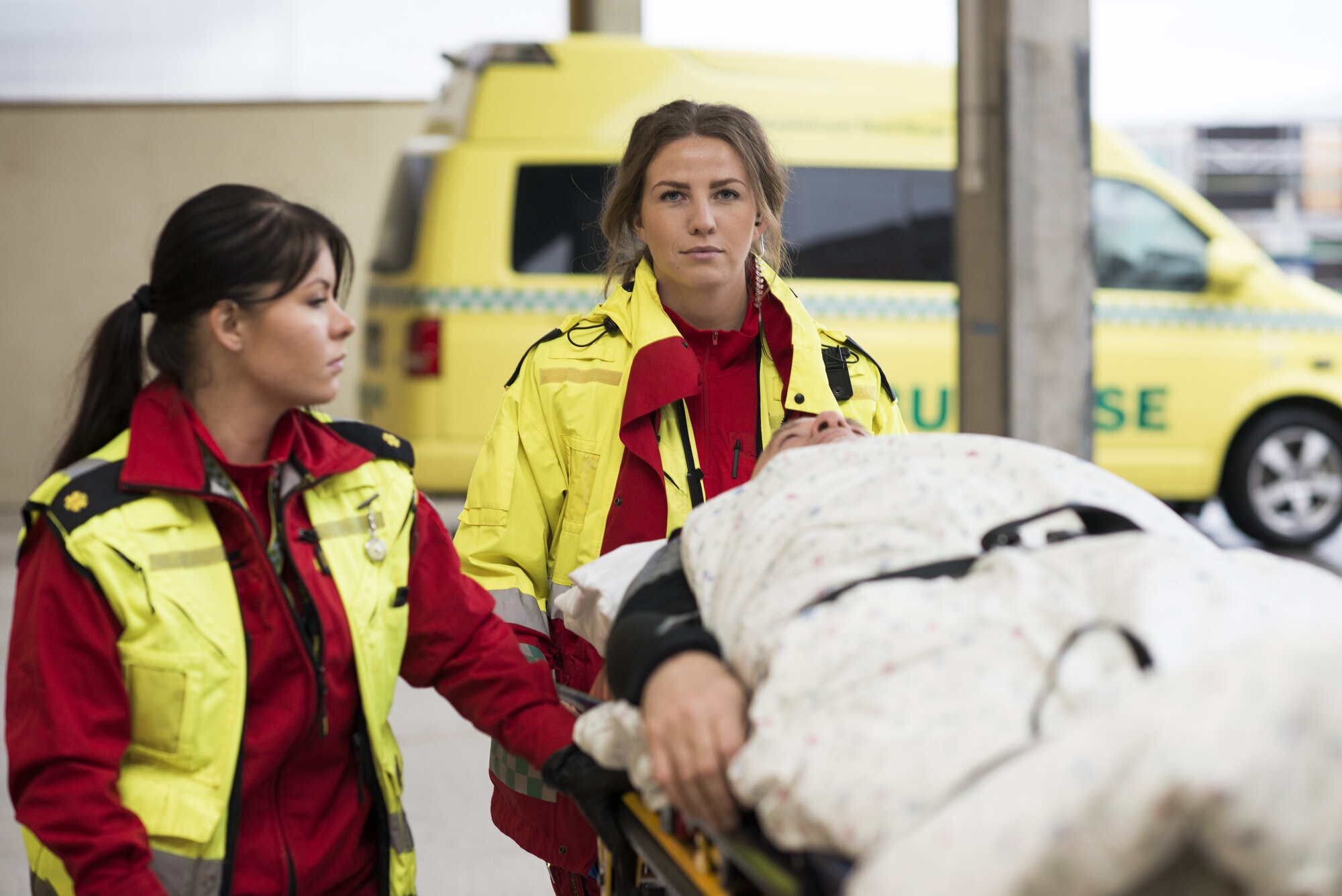 Maja Oskal og Maja Louise Lauritsen Bildet viser Maja Oskal og Maja Louise Lauritsen