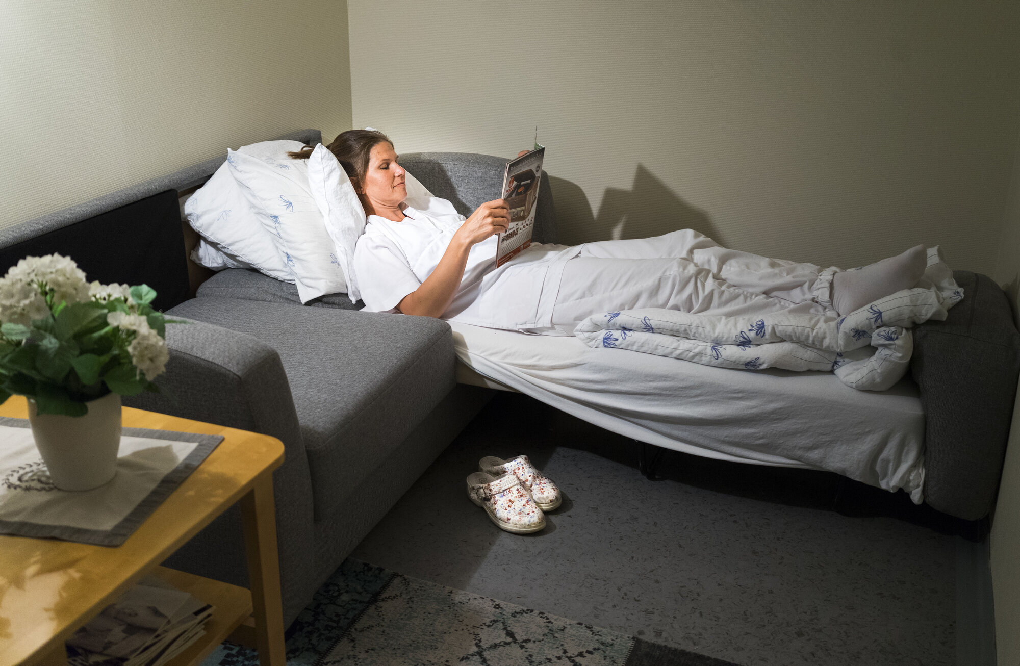 Siv Anett Ågedal Lian Bildet viser sykepleier Siv Anett Ågedal Lian.