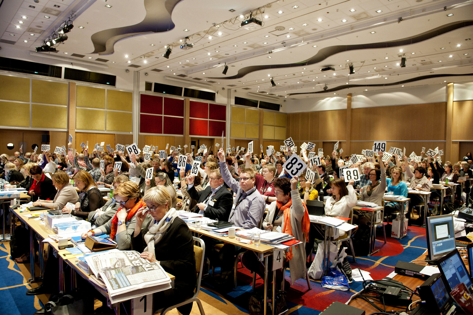 Landsmøtet 2011 Bildet viser kandsmøtet 2011