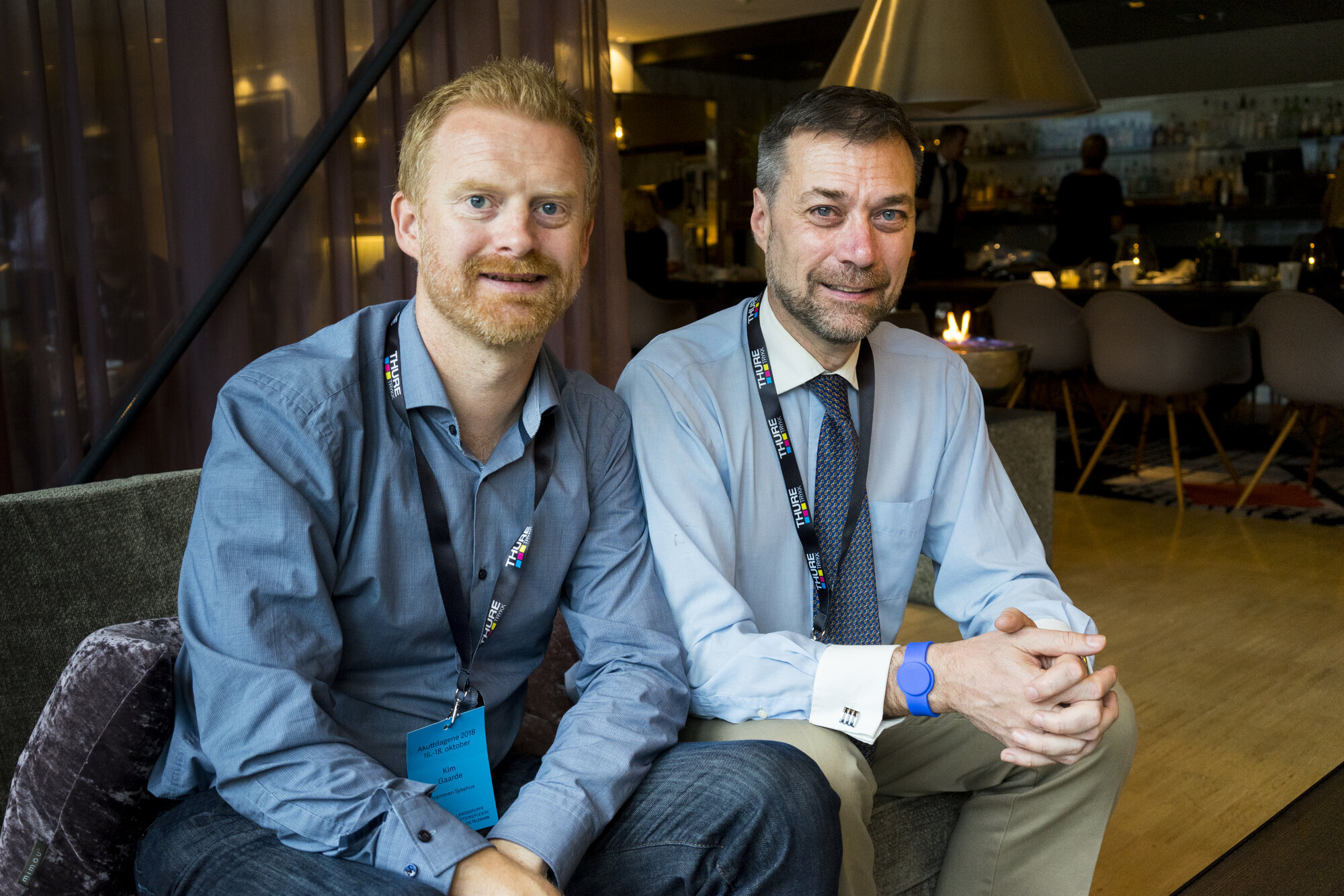 Kim Gaarde og Jeff Solheim Bildet viser Kim Gaarde og Jeff Solheim