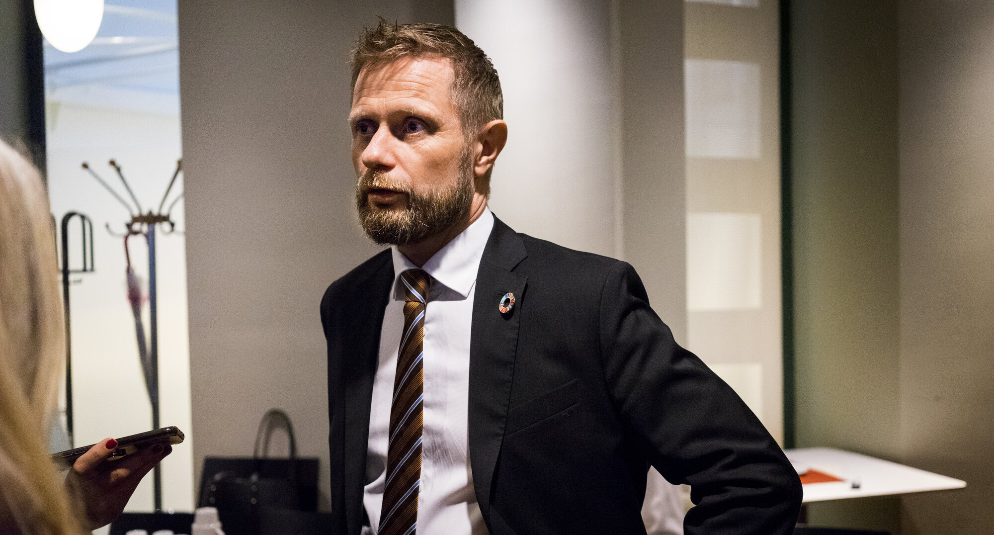 Helseminister Bent Høie bildet viser helseminister Bent Høie