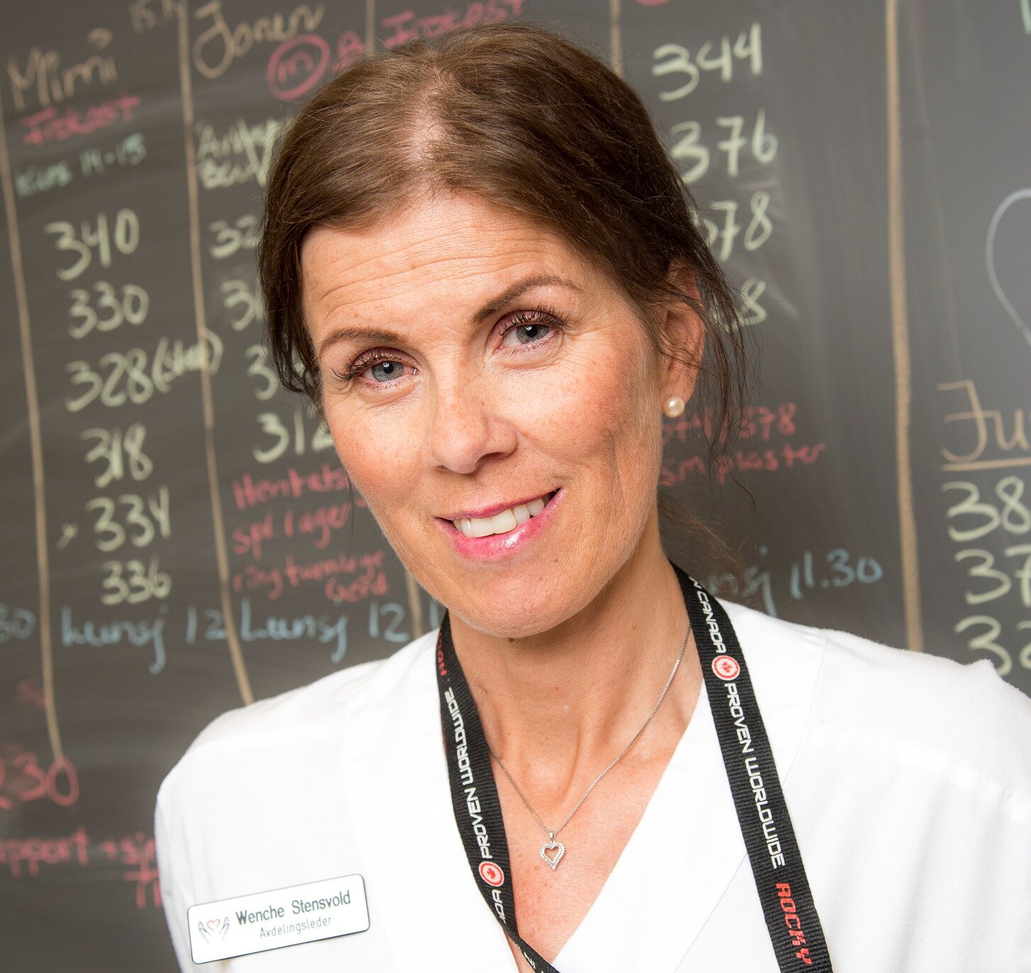 Wenche Stensvold, sykepleier Bildet viser Wenche Stensvold.