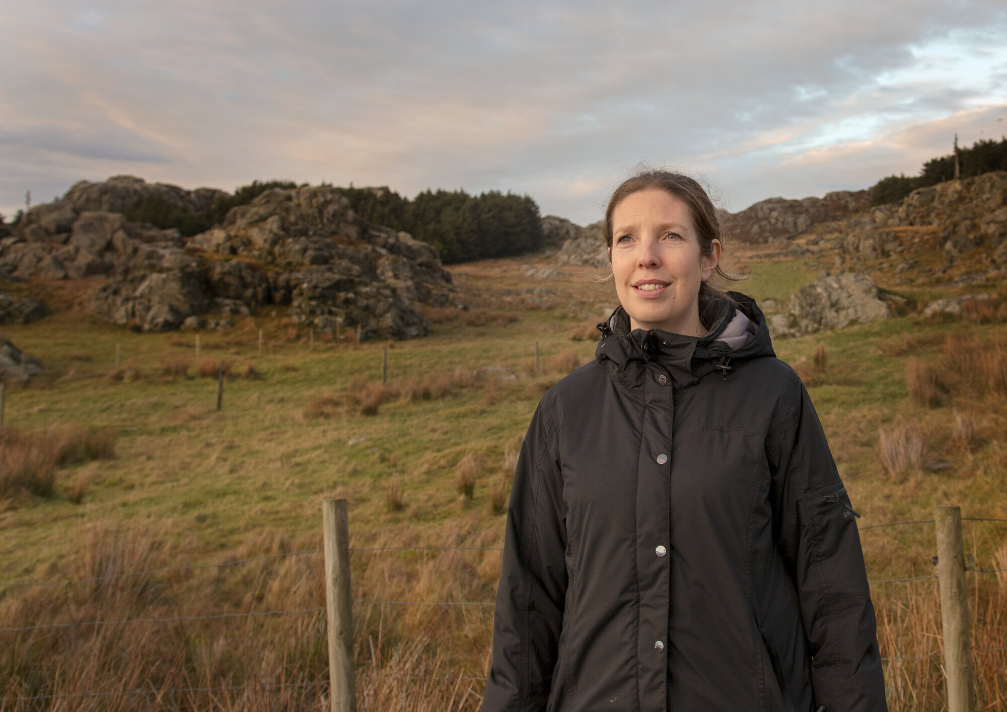 Kjersti Klovning Skare, sykepleier på Utsira Kjersti Klovning Skare, sykepleier på Utsira