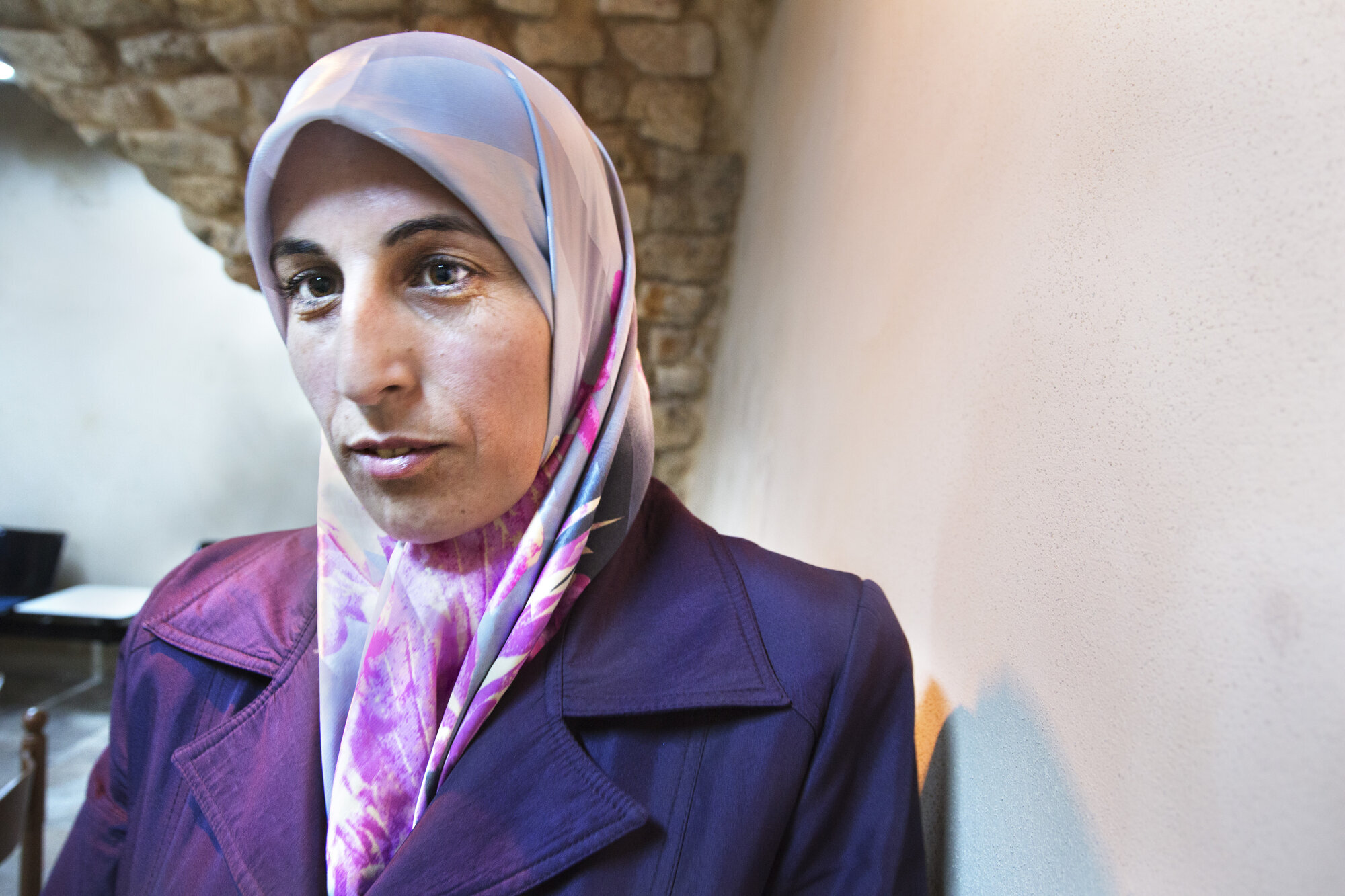 Hanan, syrisk flyktning i Libanon Hanan, syrisk flyktning i Libanon