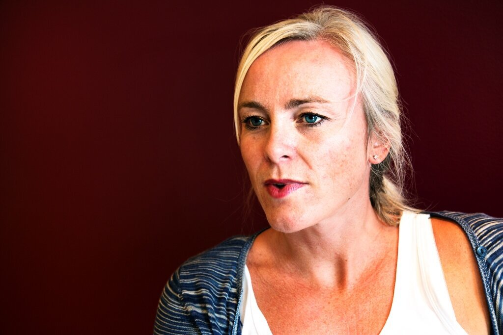 Kristin Sofie Waldum-Grevbo, leder, Landsgruppen av helsesøstre Bildet viser Kristin Sofie Waldum-Grevbo