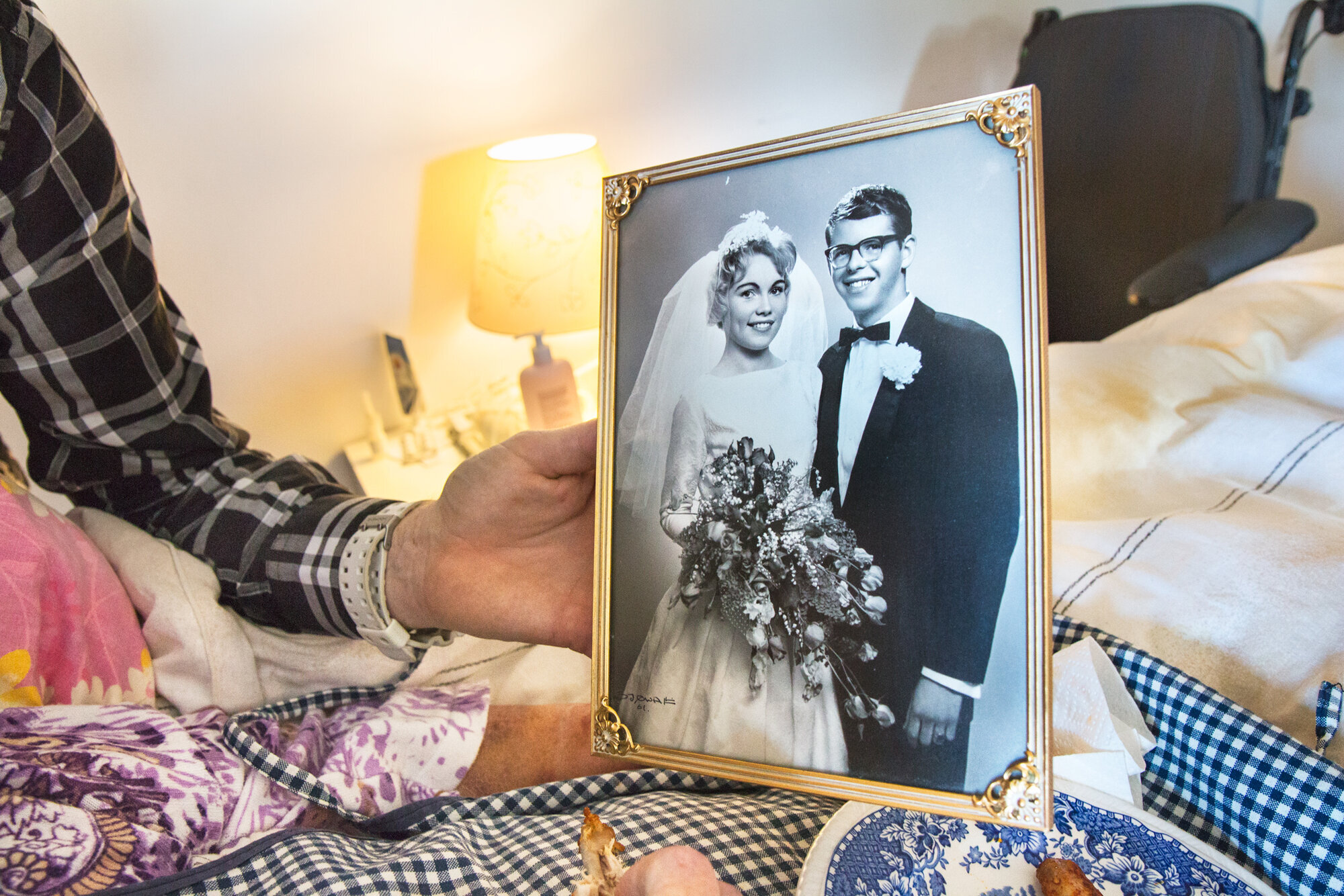 Brudebilde av Sonja og Gunnar Rognbakken Brudebilde av Sonja og Gunnar Rognbakken