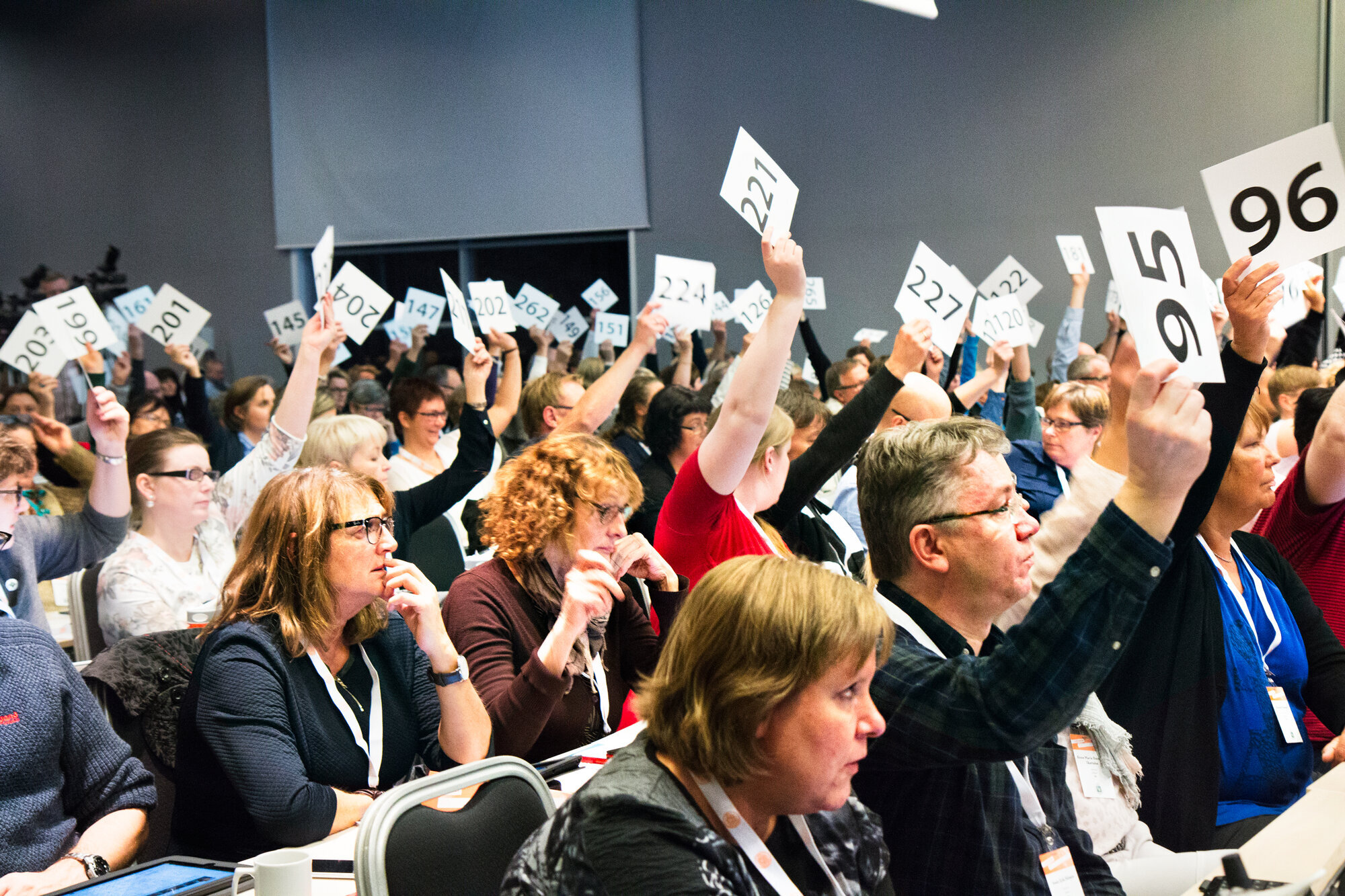 Landsmøte 2015 Fra landsmøtesalen 2015