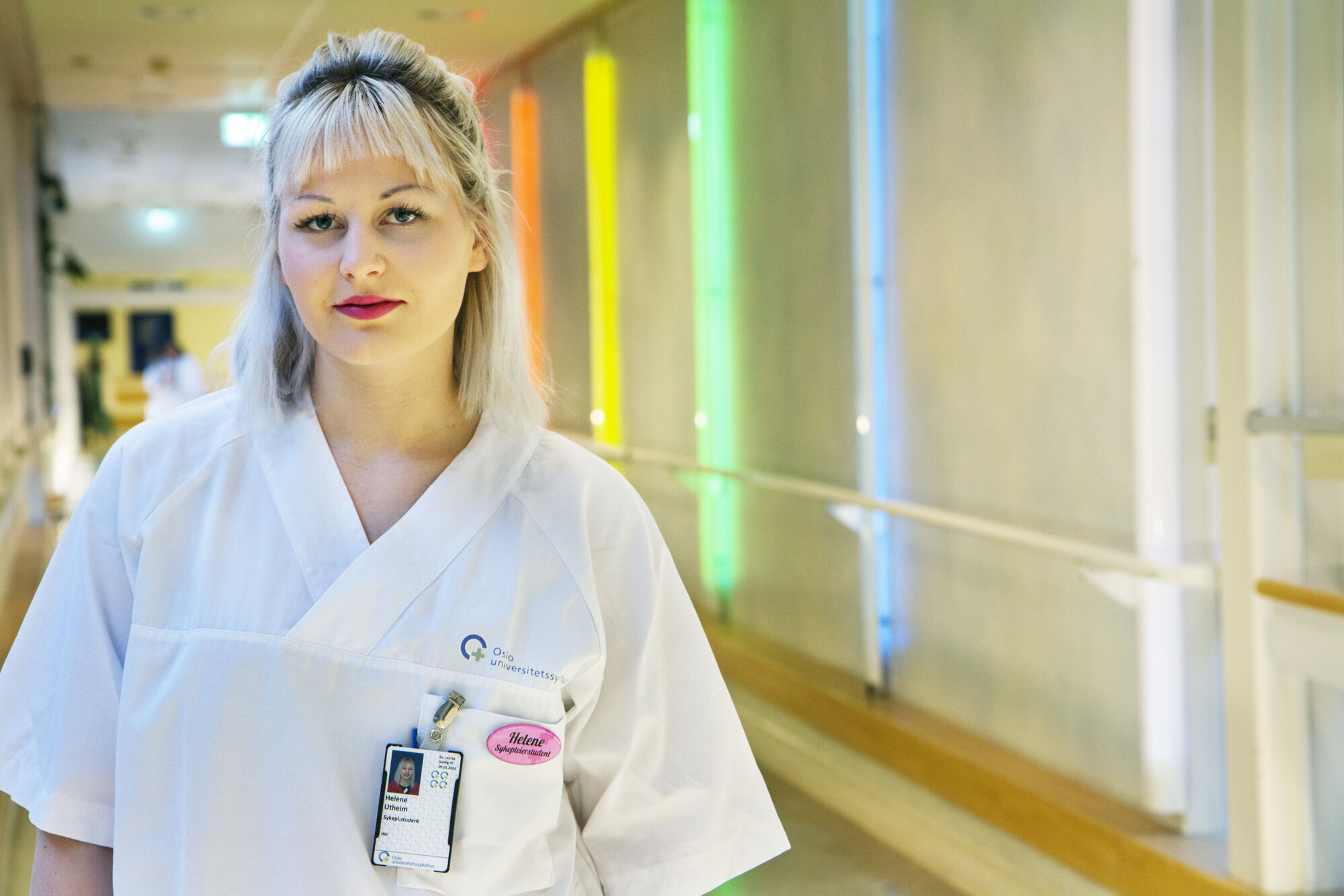 Helene Utheim, sykepleierstudent Helene Utheim, sykepleierstudent