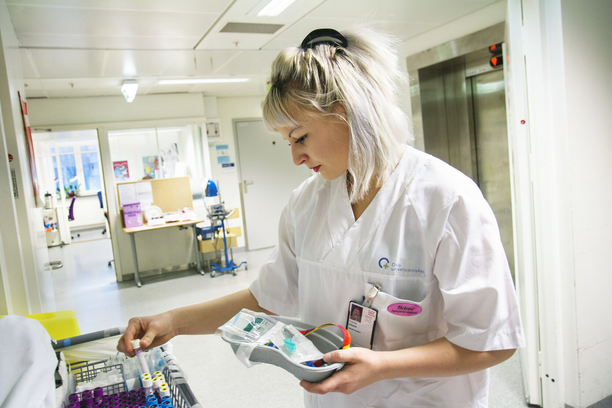 Helene Utheim, sykepleierstudent Helene Utheim, sykepleierstudent