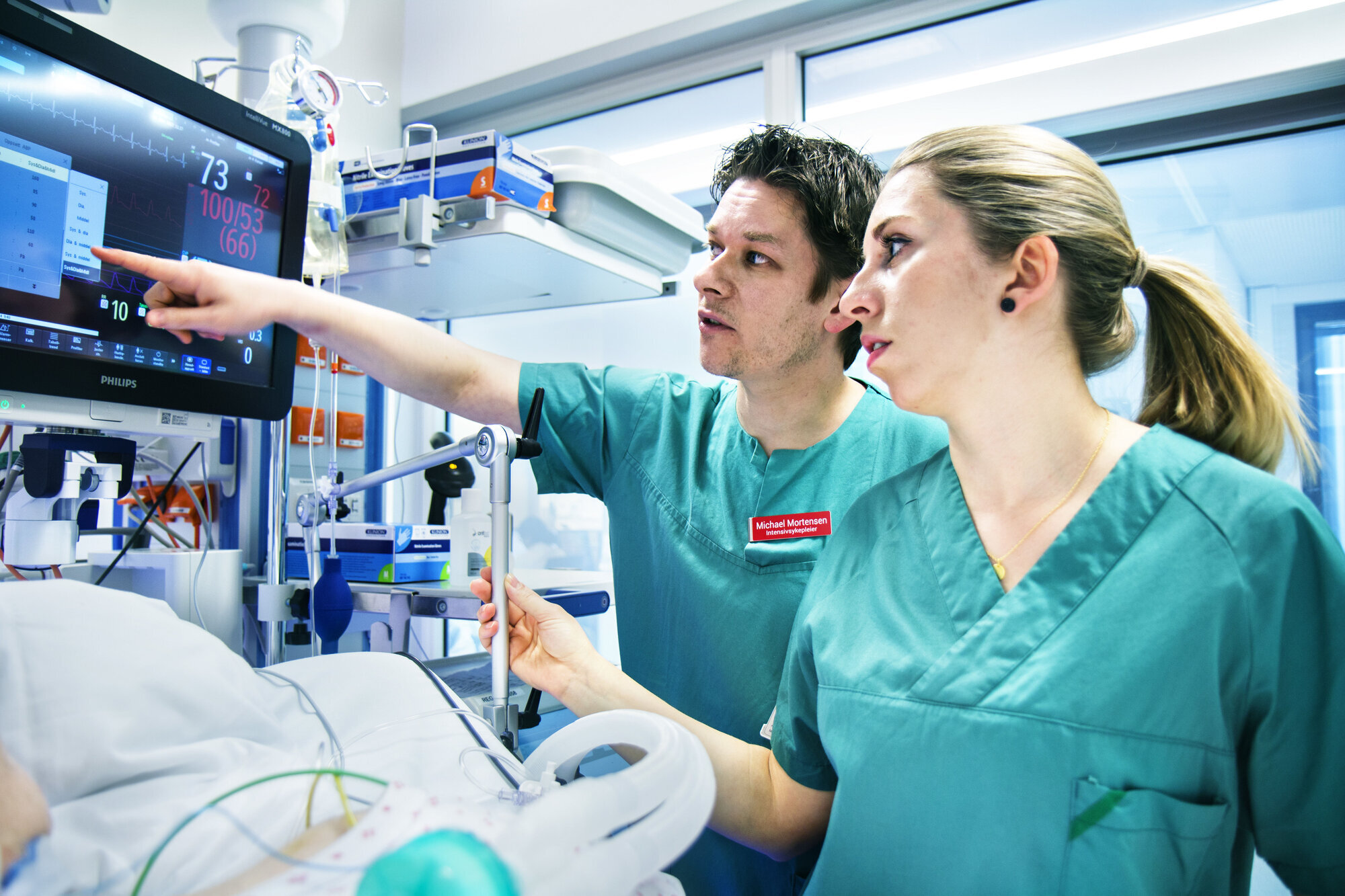 Michael Mortensen og Veslava Petrovskaja Michael Mortensen og Veslava Petrovskaja