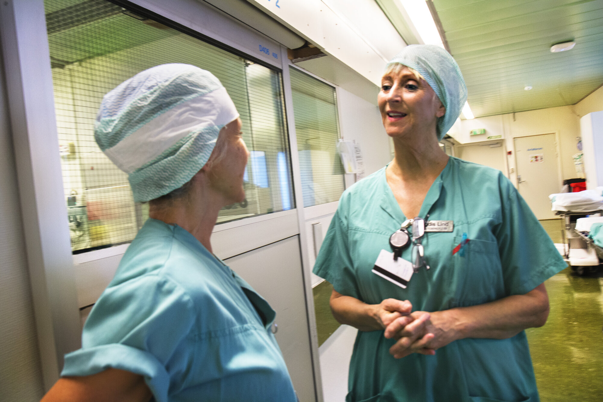 Spesialsykepleiere Brigitte Schmidt og Vigdis Irene Lind Spesialsykepleiere Brigitte Schmidt og Vigdis Irene Lind