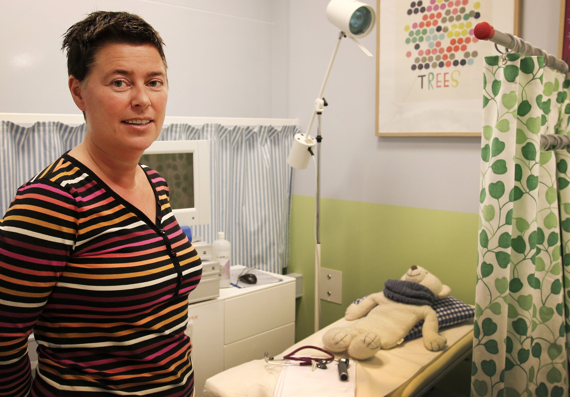 Aase Mette Bråthen, barnesykepleier ved OUS. Aase Mette Bråthen, barnesykepleier ved OUS.