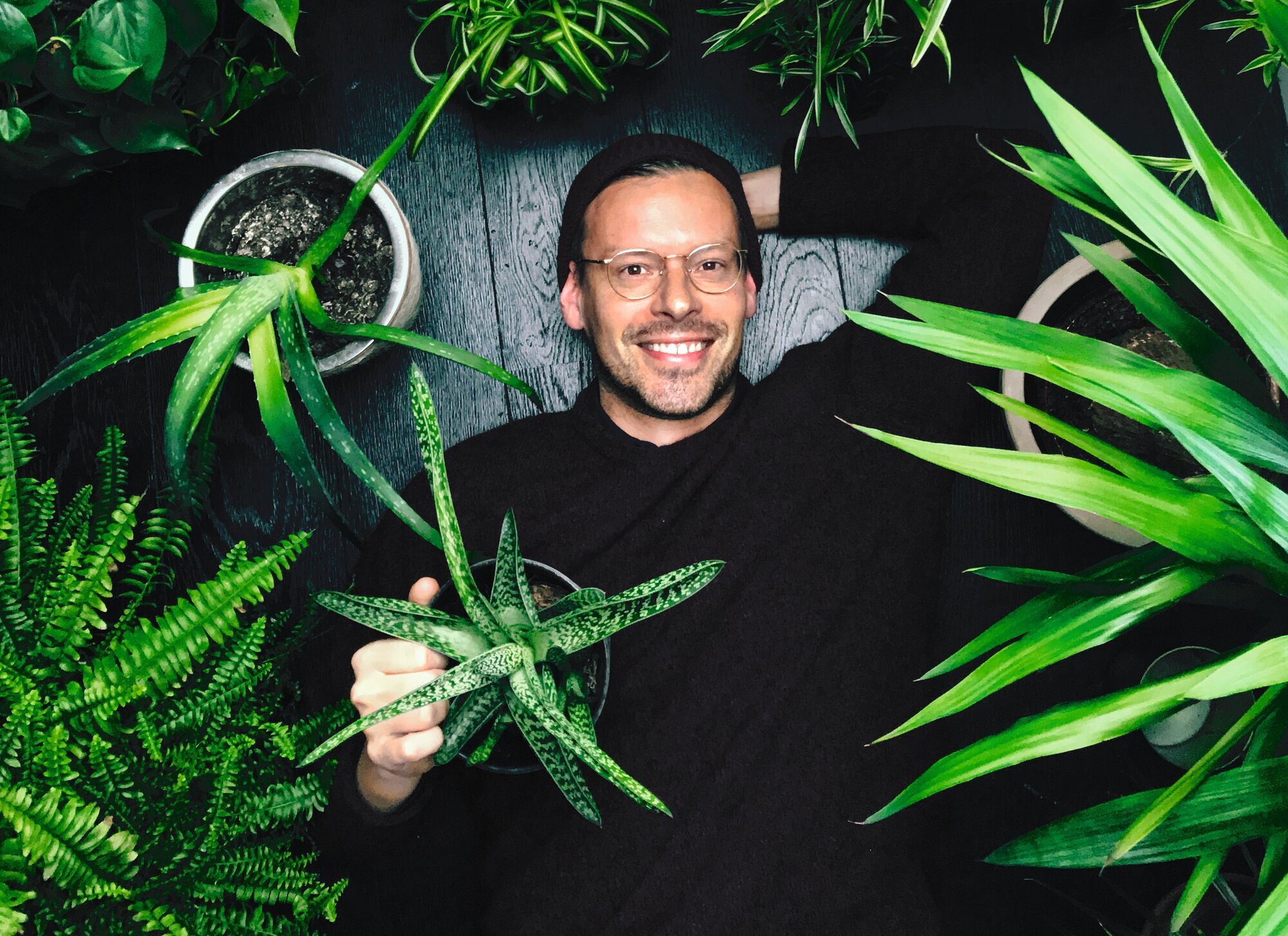 Anders Røyneberg, Plantelykke Bildet viser Anders Røyneberg.