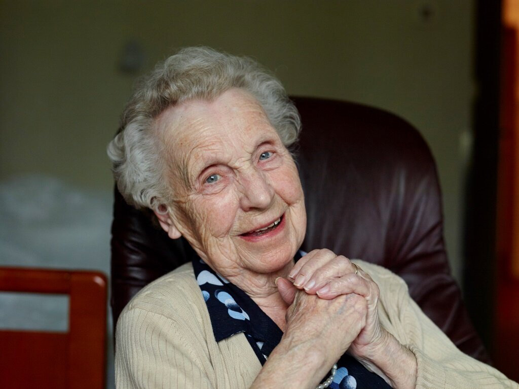 Bildet viser Mina Dorthea Horntvedt i dag.