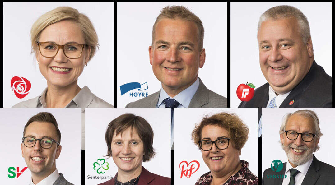 Ingvild Kjerkol, Sveinung Stensland, Bård Hoksrud, Nicholas Wilkinson, Kjersti Toppe, Olaug Bollestad og Carl-Erik Grimstad Bildet viser Ingvild Kjerkol, Sveinung Stensland, Bård Hoksrud, Nicholas Wilkinson, Kjersti Toppe, Olaug Bollestad og Carl-Erik Grimstad.