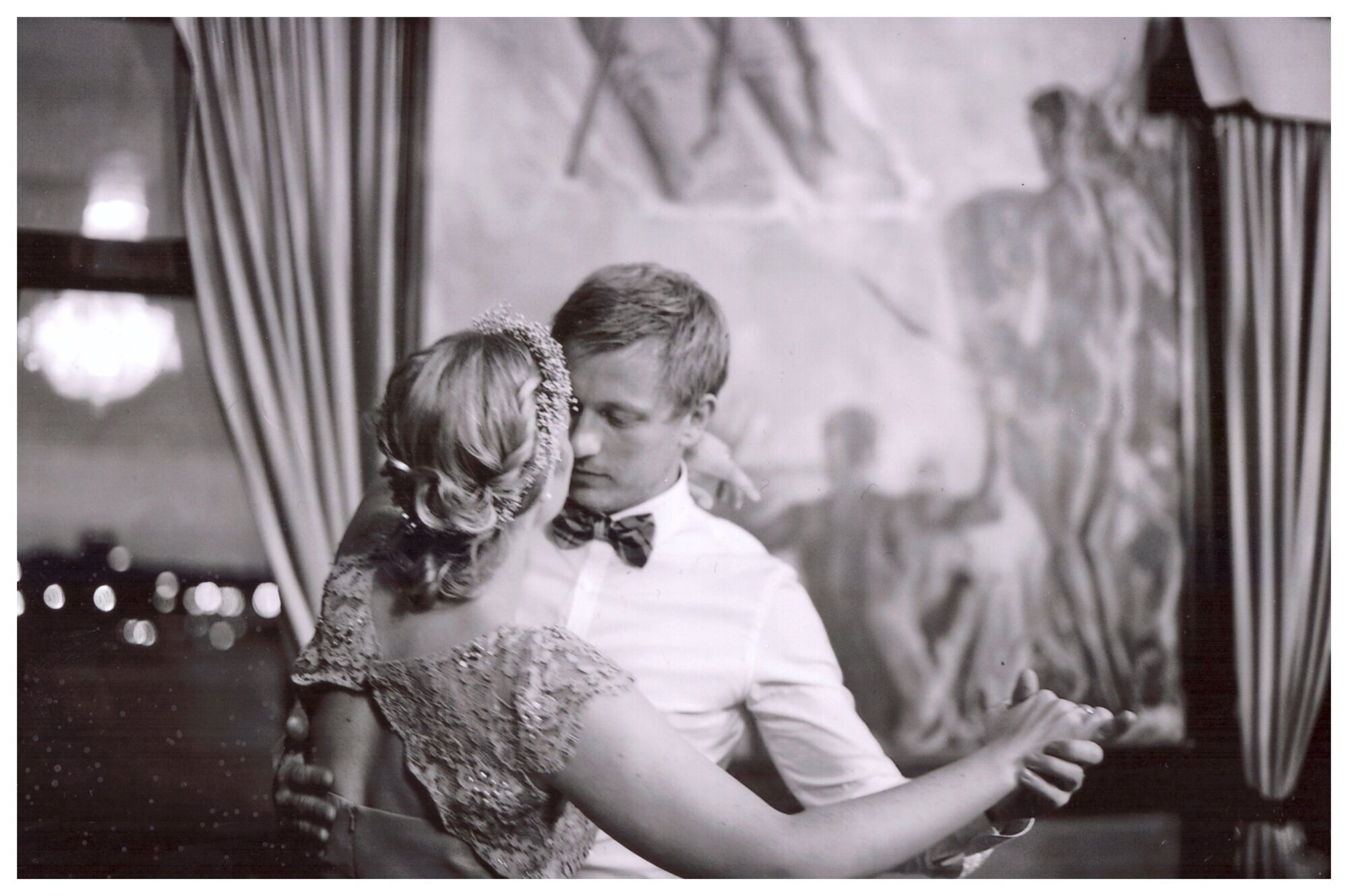 Nils Christian danser vals med kona Elisabeth Nils Christian danser vals med kona Elisabeth