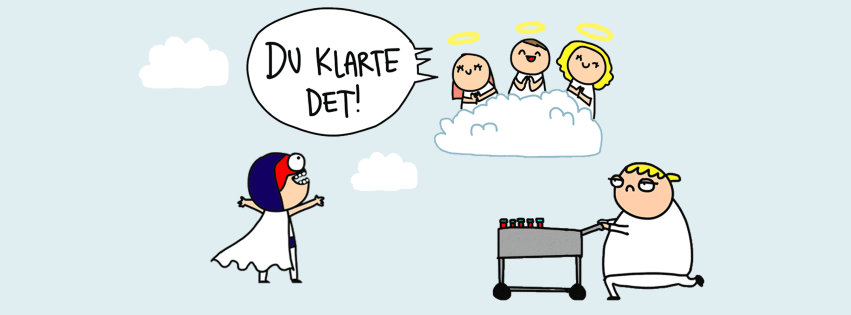 Stopp Sepsis, Helse Vest Illustrasjonen viser en sykepleier som har klart sepsis-spillet.