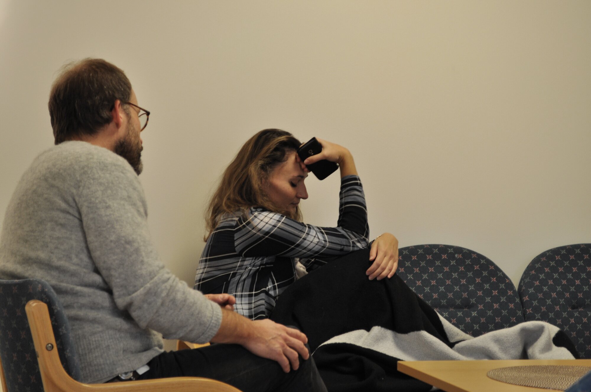 De ansatte må selv spille pasient i noen scenarier De ansatte må selv spille pasient i noen scenarier