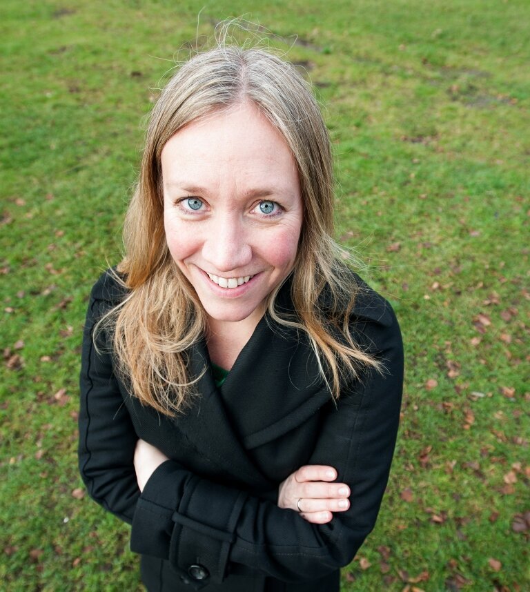 Eldrid Oftestad, Cathinka Guldberg, sykepleier, historie Bildet viser Eldrid Oftestad