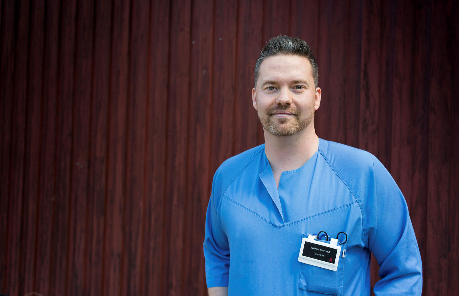 Carl Andreas Storvand Carl Andreas Storvand, hjemmesykepleier på Nesodden