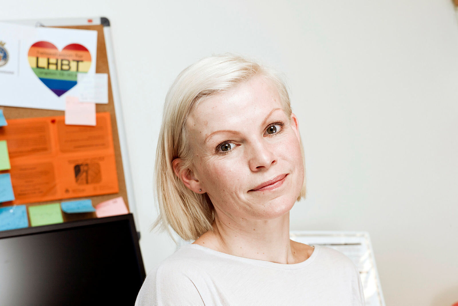 Helsesøster Ingun Wik, helsestasjon for lesbiske, homofil, bifil og transkjønnet ungdom, Oslo.