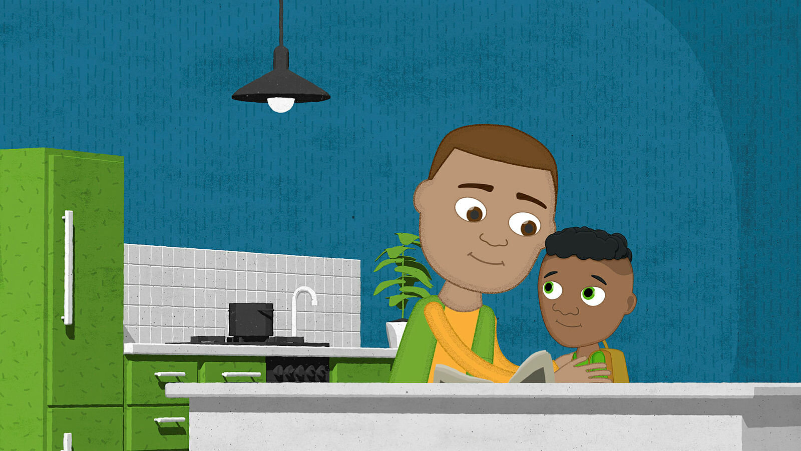 Bilder fra animasjonsserie for barn Bilder fra animasjonsserie for barn