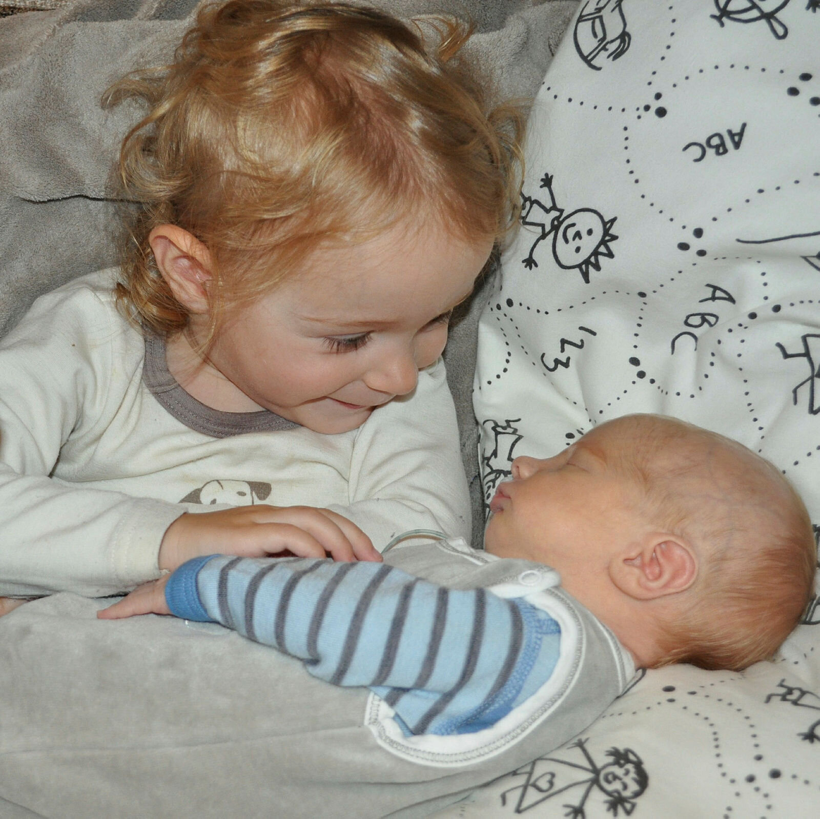 Dette er private bilder lånt ut fra Heidi Johansen. Viser Mikkel som baby.