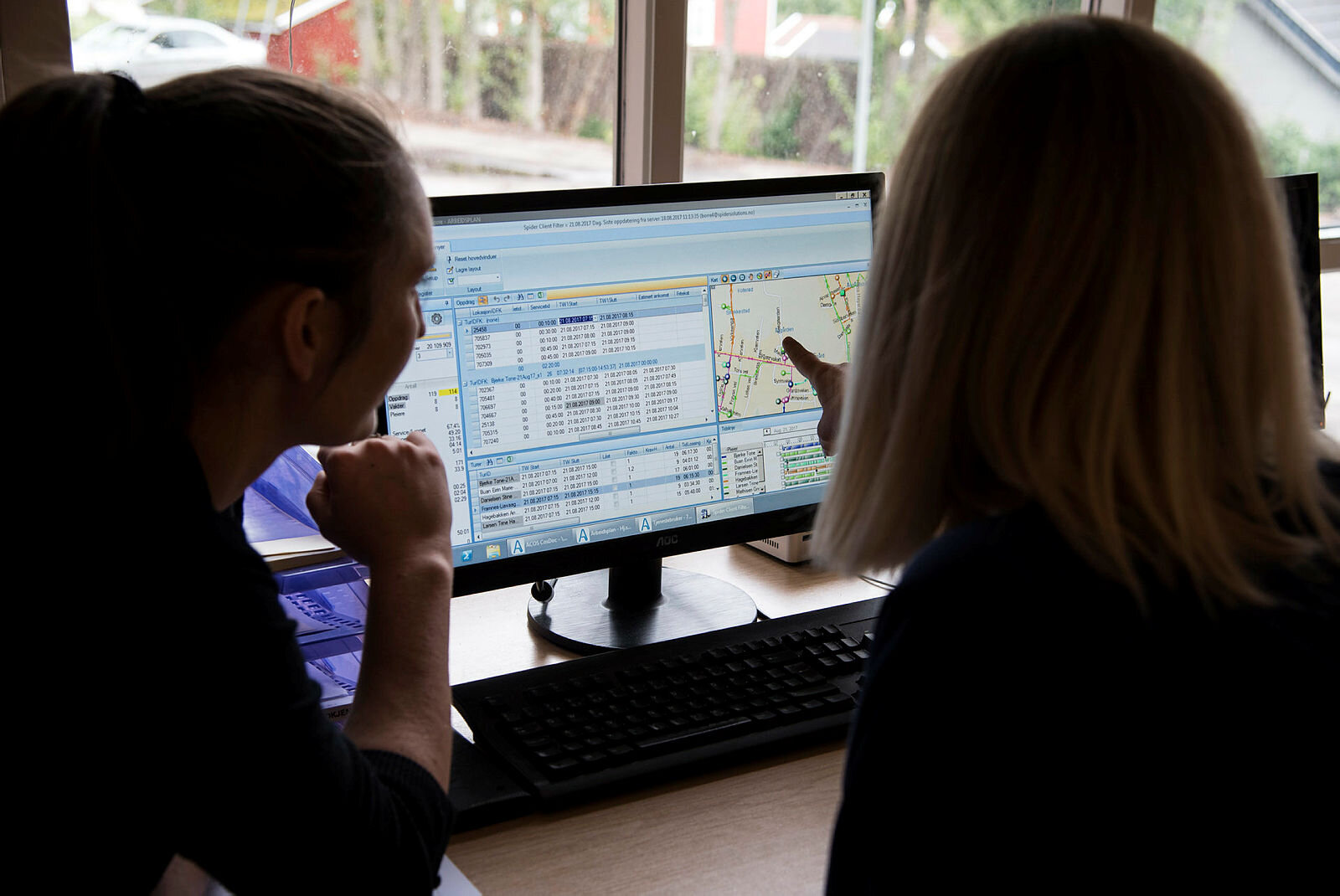 Spider Planleggingsverktøyet Spider brukes av hjemmetjenesten i Horten.