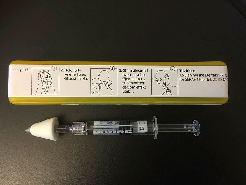 Nalokson nesespray Nalokson nesespray, brukes for å reversere overdose