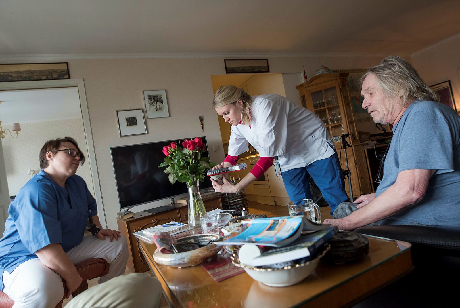 Innsatsteam Færder kommune, hjemmebesøk