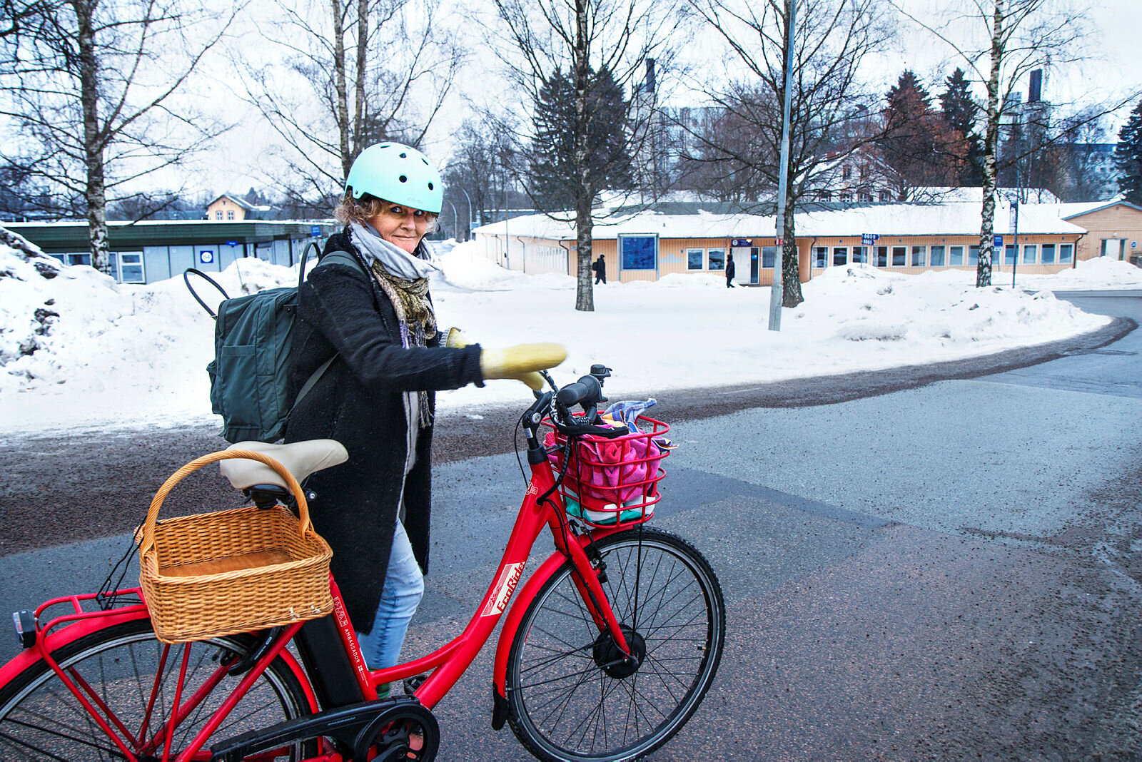 Cathrine Krøger, litteraturkritiker og sykepleierstudent. Her på Ullevål sykehus