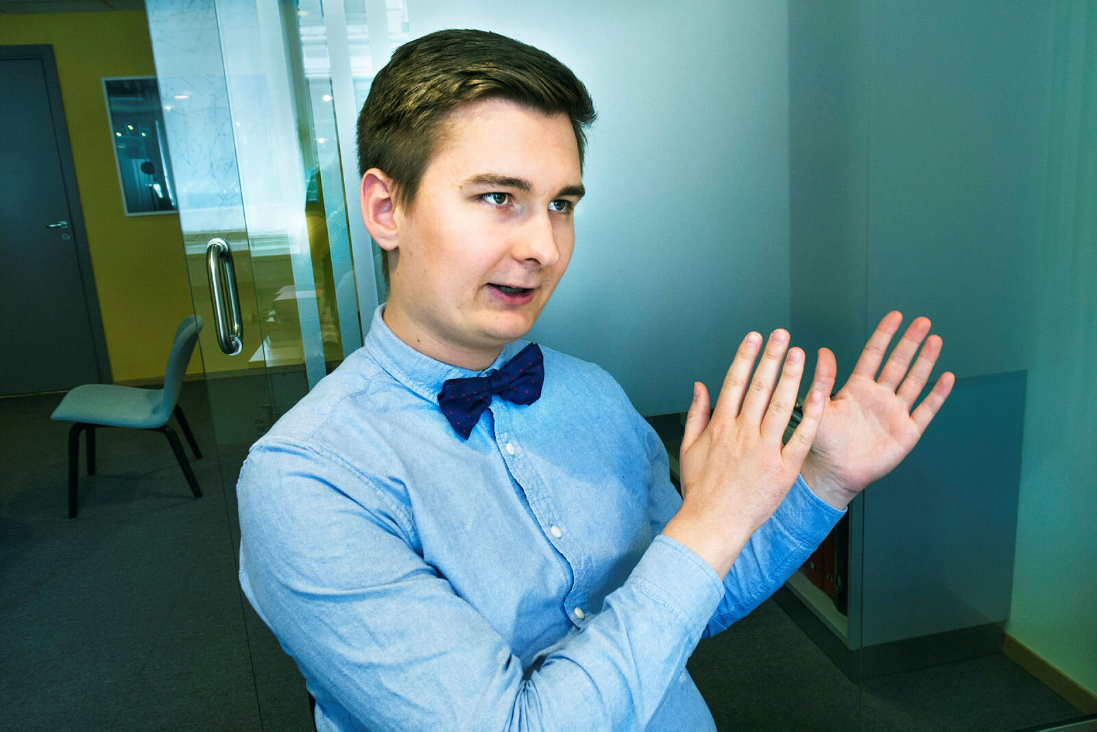 Christian Strømnes Christian Strømnes, leder i NSF Student