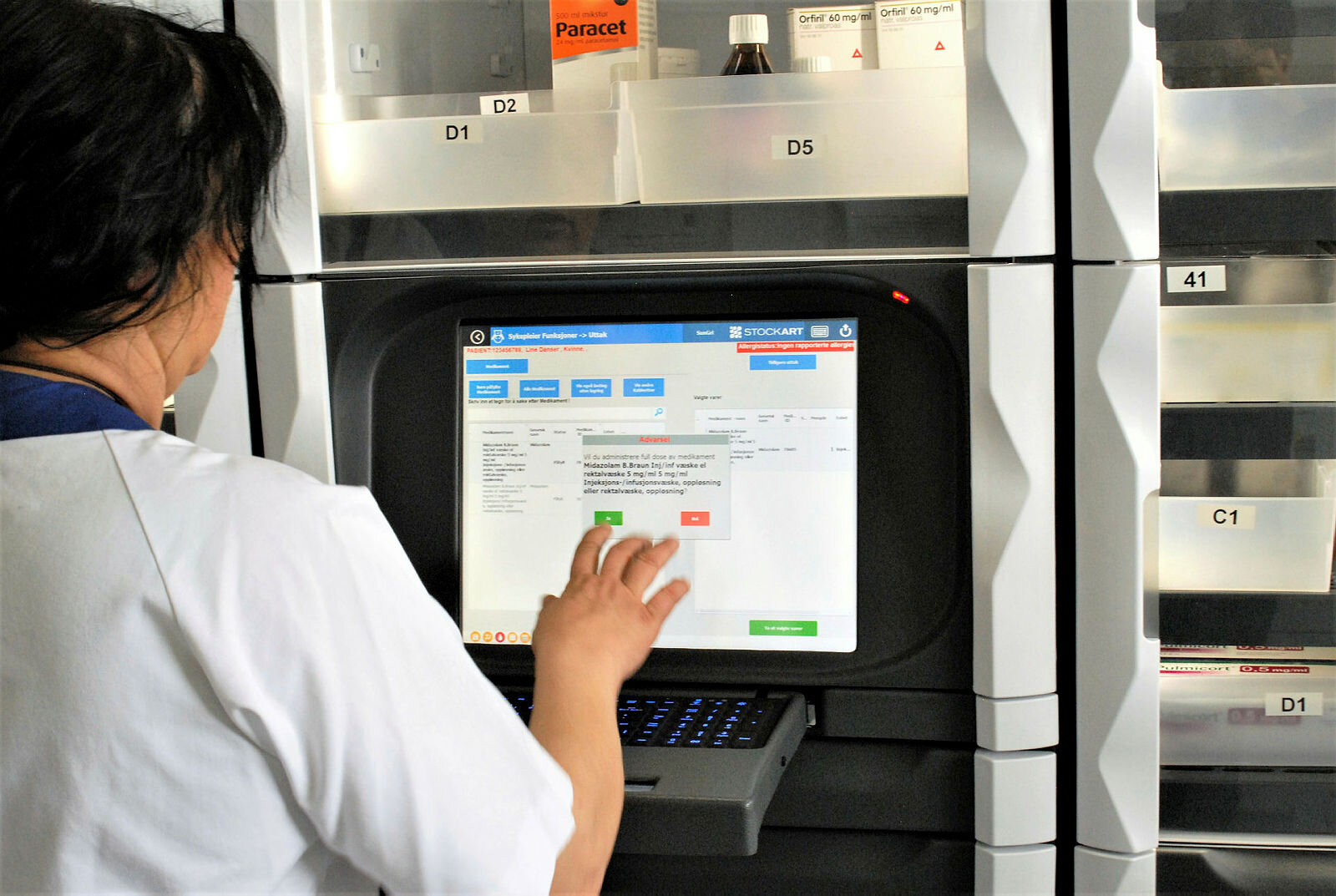 Sunita Klinisk spesialsykepleier Sunita Grizovic ved Strømsø bo- og servicesenter i Drammen.