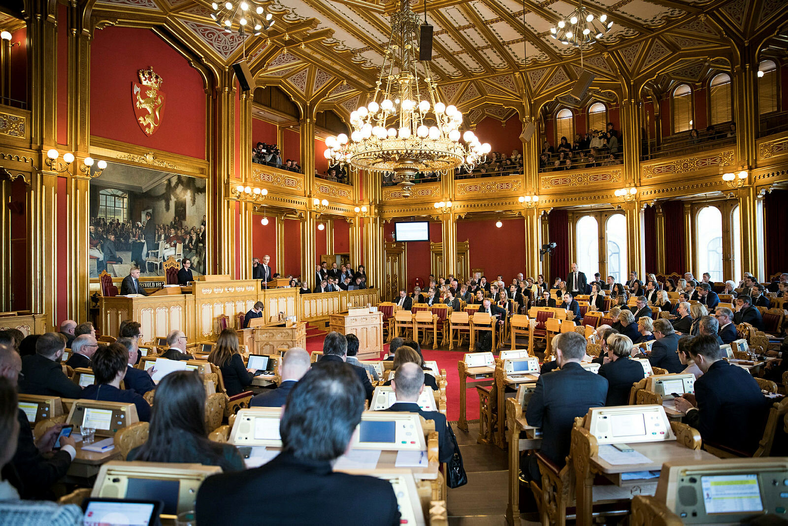 Stortinget Stortingssalen