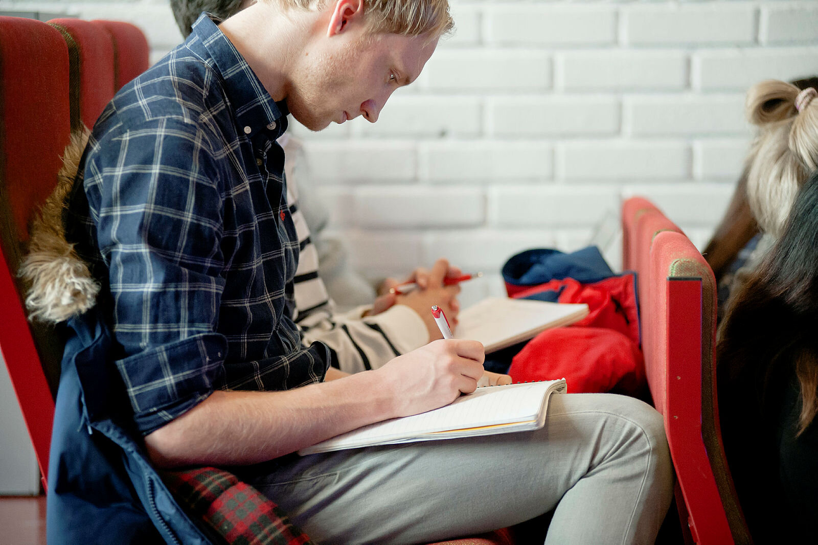 Bildene viser studenter fra Høgskolen i Oslo