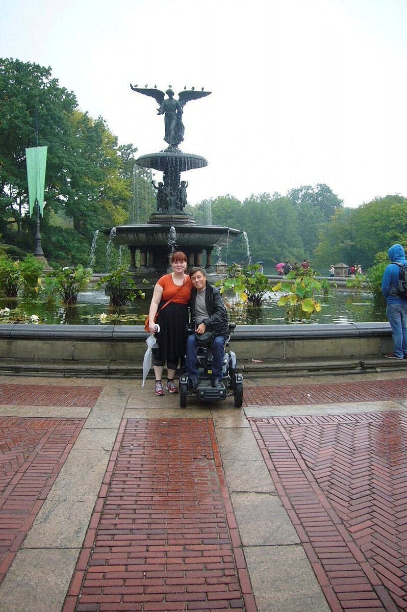 Jan Grue og Ida i New York Jan Grue og Ida i New York