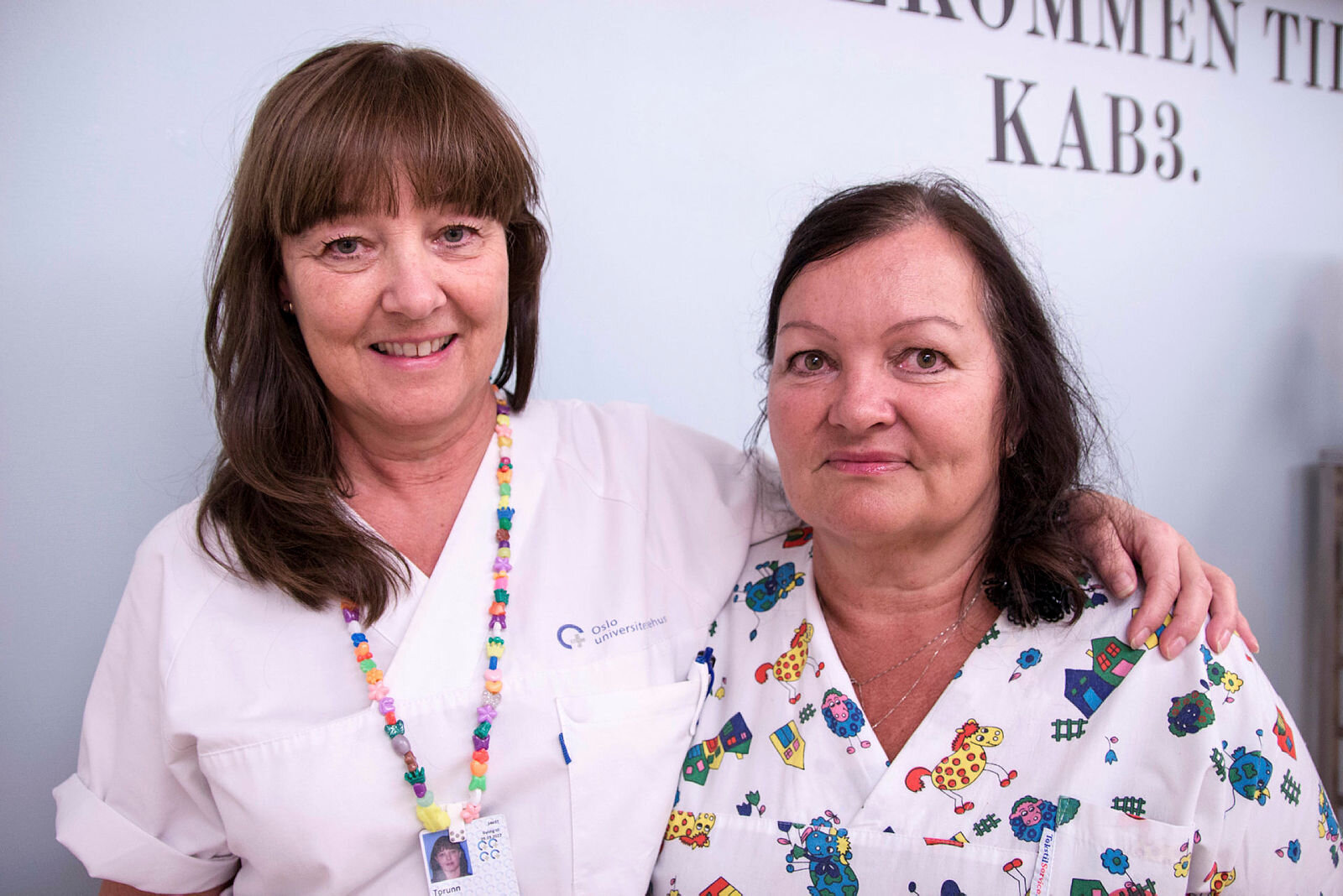 Torunn Berg og Heidi Land Bildet viser Torunn Berg og Heidi Land.