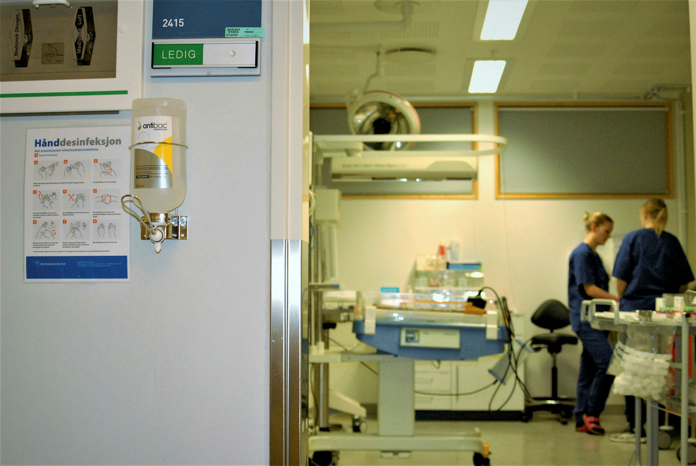 Nyfødt intensiv, St. Olavs Bilder fra nyfødt intensiv på St. Olavs hospital i Trondheim.