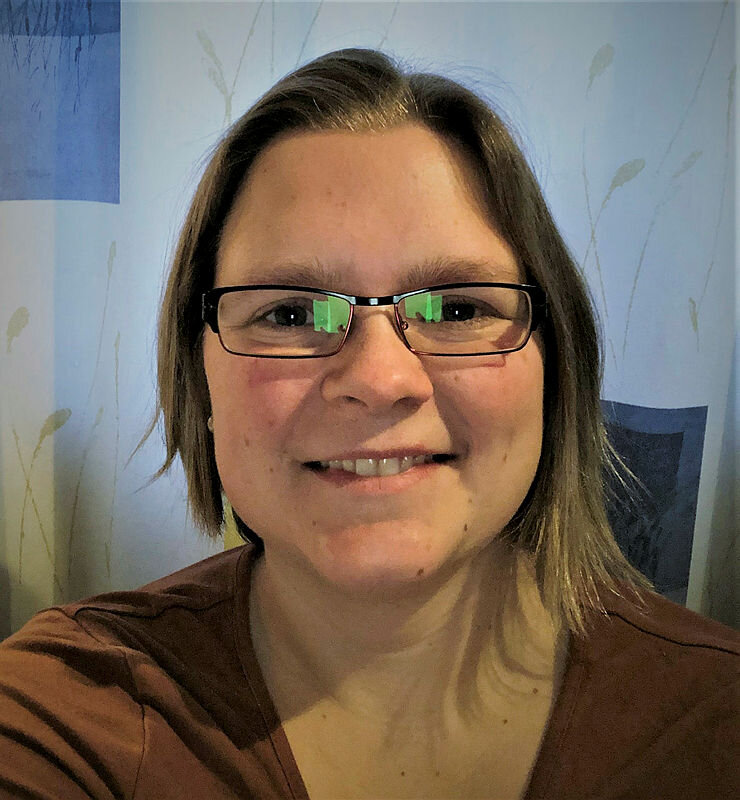 Janne Karin Stølhaug Refseth Portrett av sykepleier Janne Karin Stølhaug Refseth