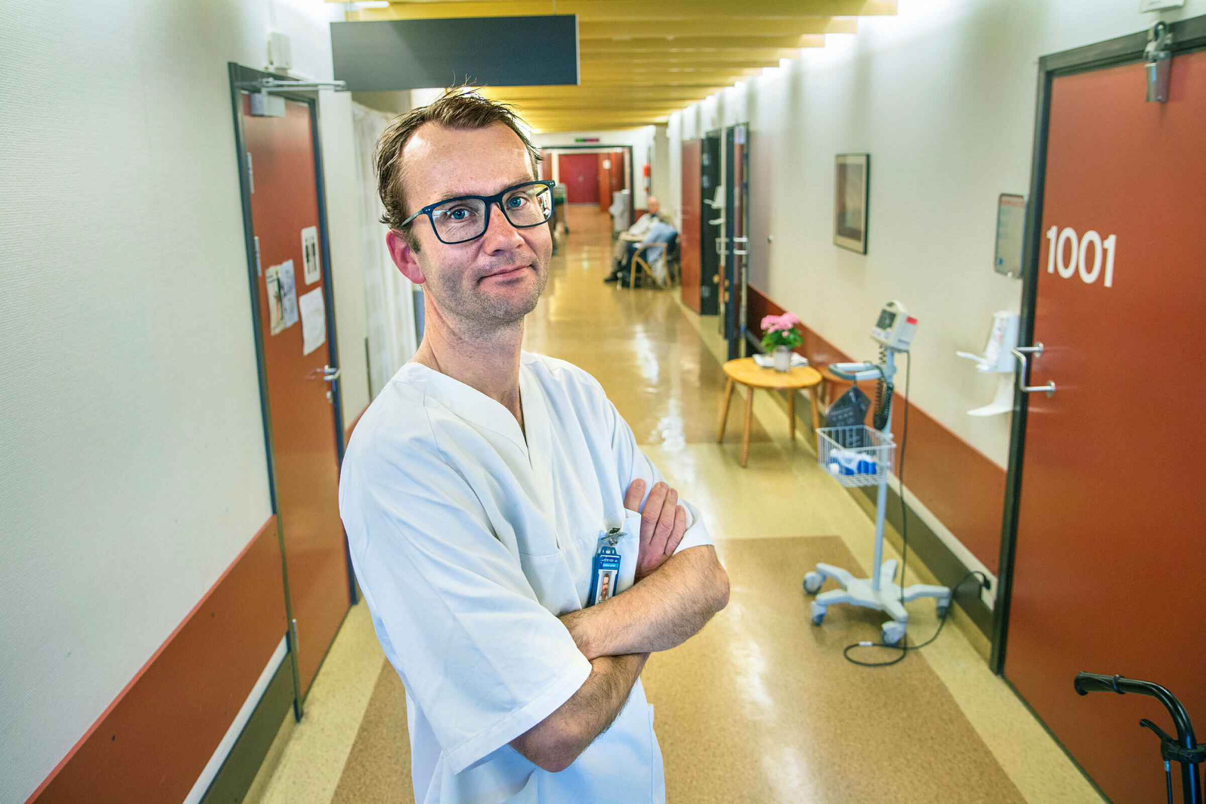 Espen Bjørkenes Espen Bjørkenes, avdelingssykepleier på nevromuskulær post, Drammen sykehus