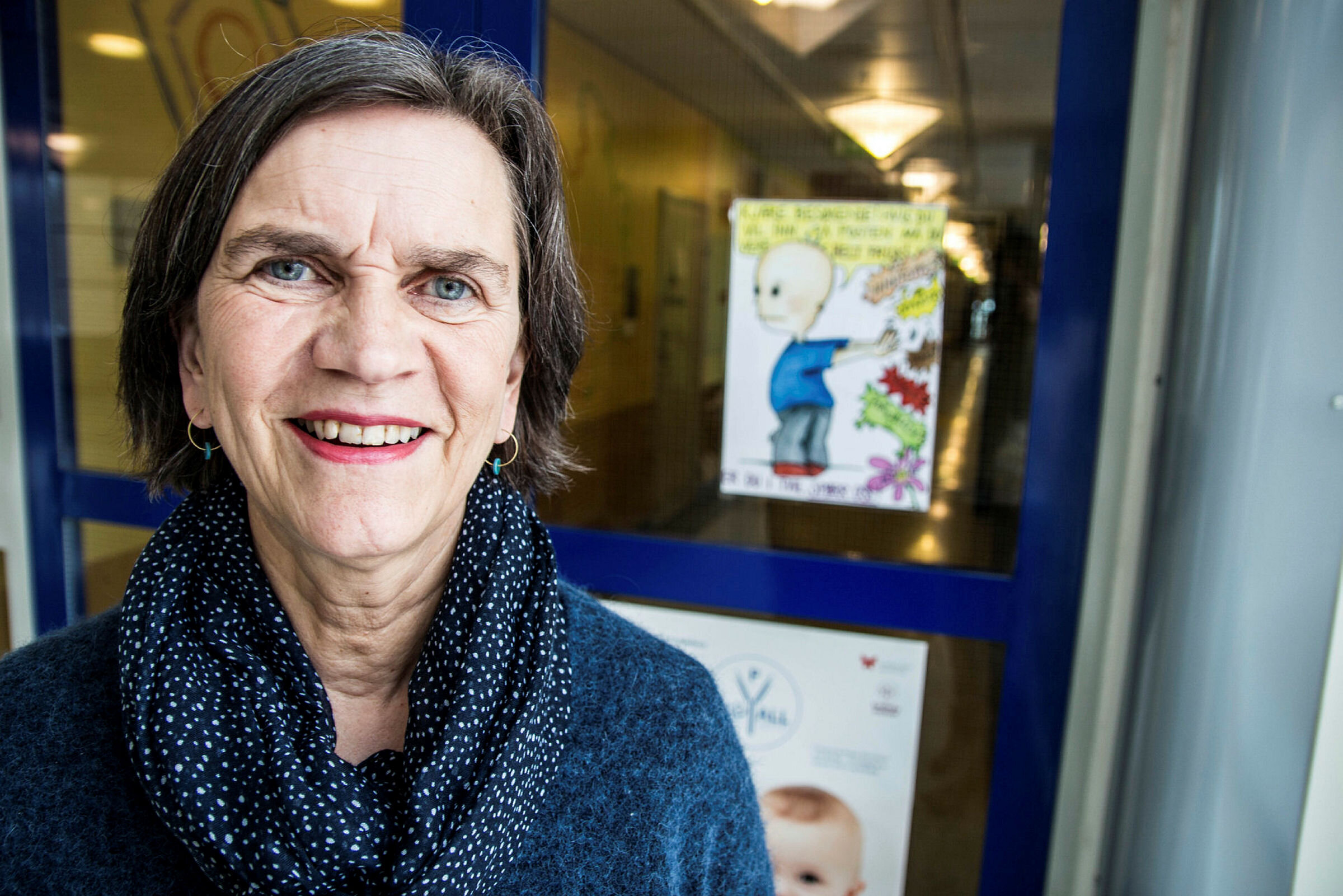 Bildet viser Vigdis Ziener, seksjonsleder ved Avansert hjemmesykehus, Oslo universitetssykehus