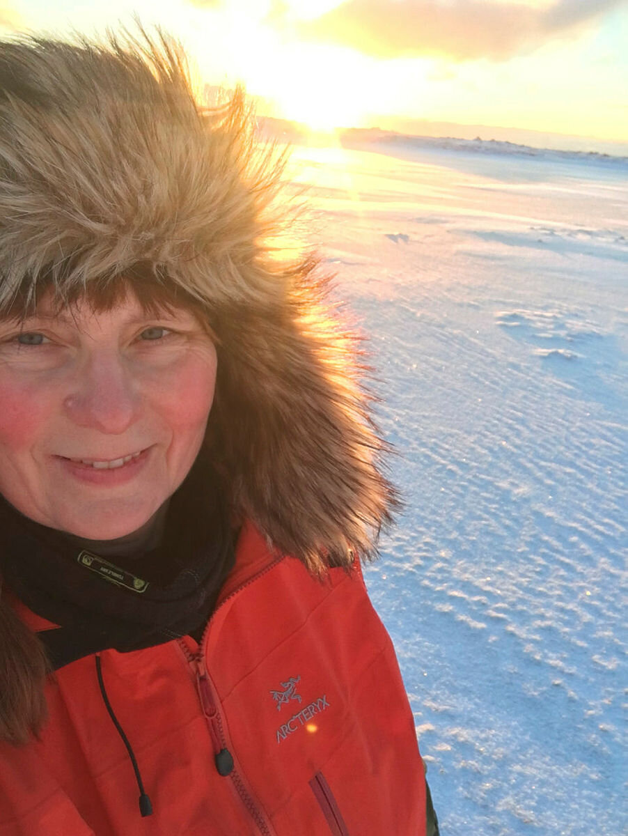 Ellen Kristine Opheim Ellen Kristine Opheim, sykepleier på Jan Mayen