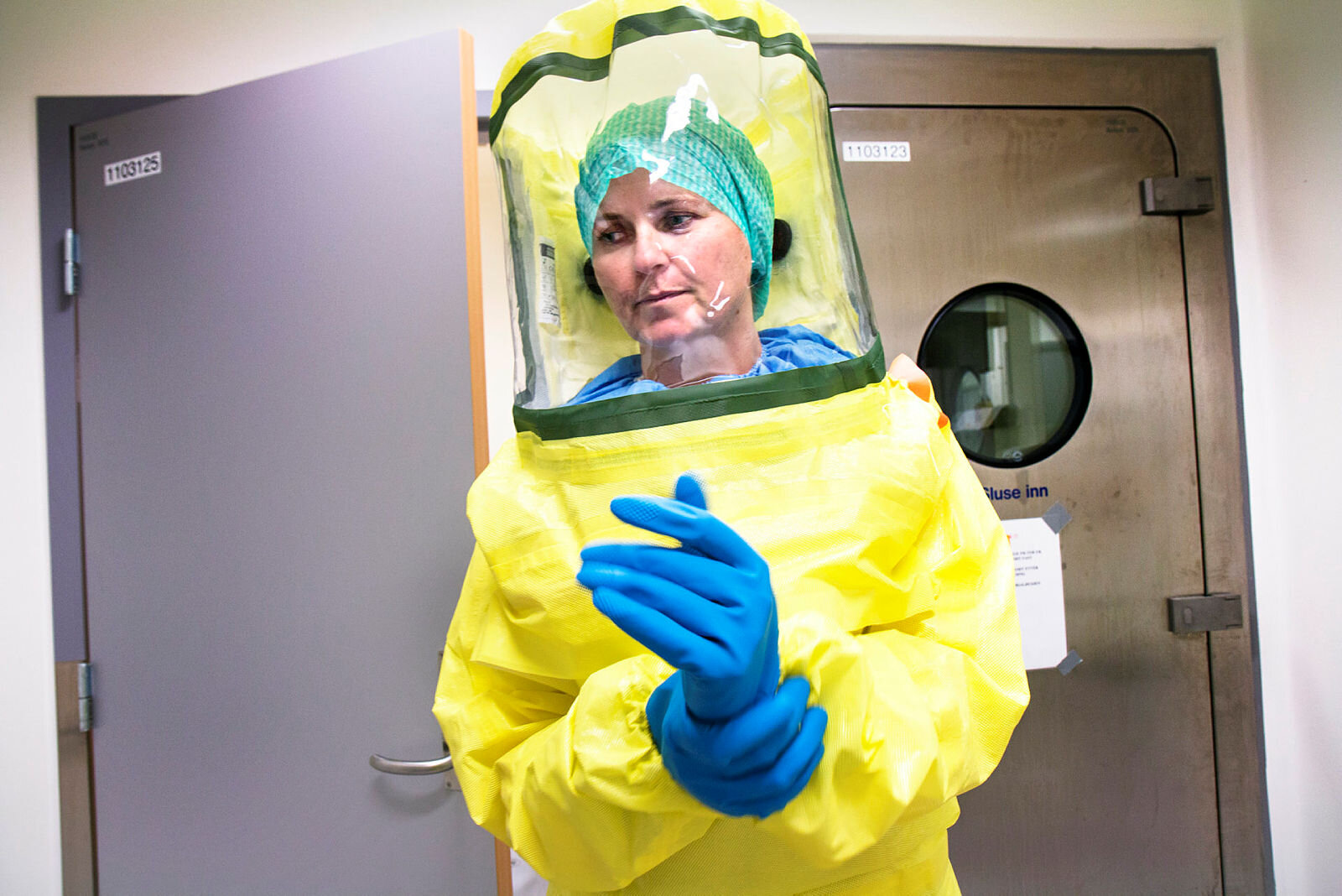 Malin Jørgensen, seksjonsleder på infeksjonsmedisinsk isolatpost, Ullevål sykehus