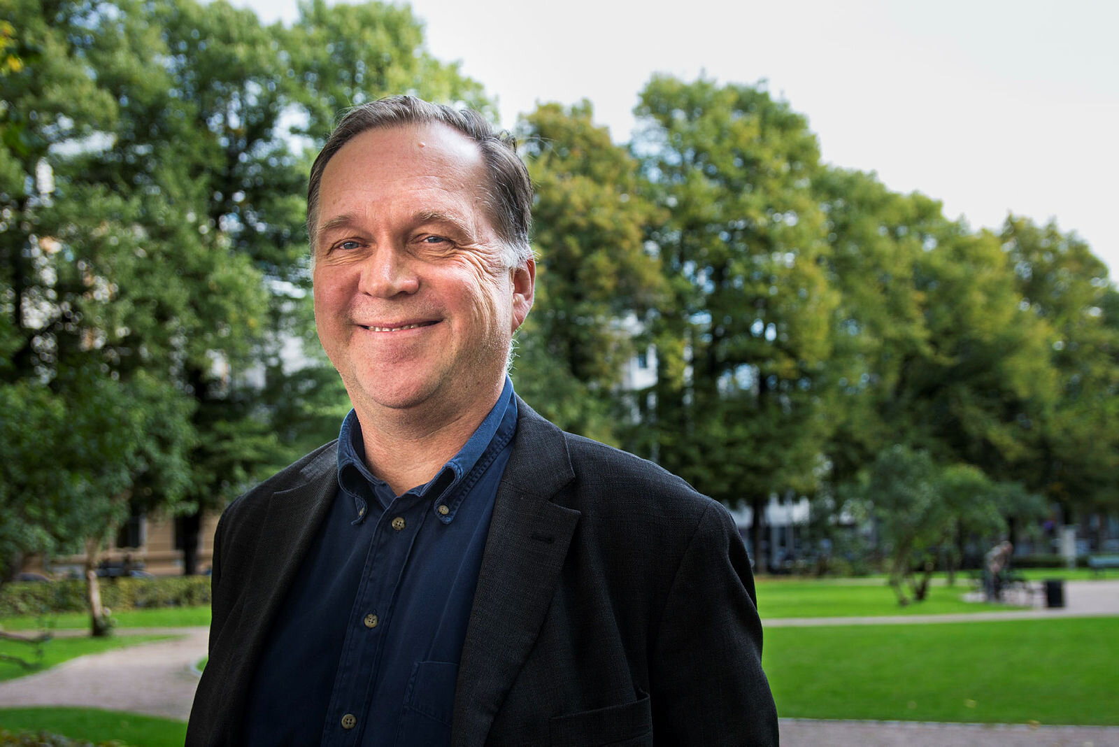 Bildet viser Jon Reichelt, psykiater og sjef for institutt for militær psykiatri og stressmestring