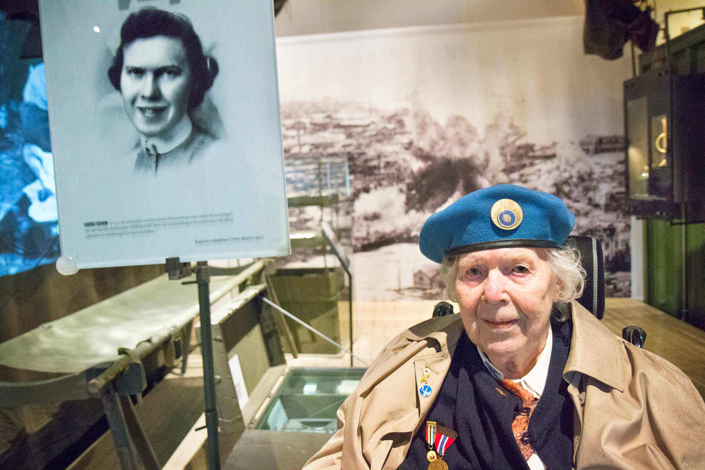 Gerd Semb, sykepleier, kaptein, Korea-søster, født 9.9.1919, Korea-krigen