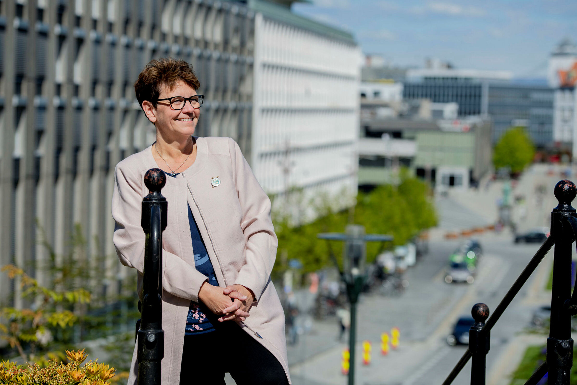 Nina Horpestad Bildet viser Nina Horpestad, fylkesleder for Norsk Sykepleierforbund i Rogaland.