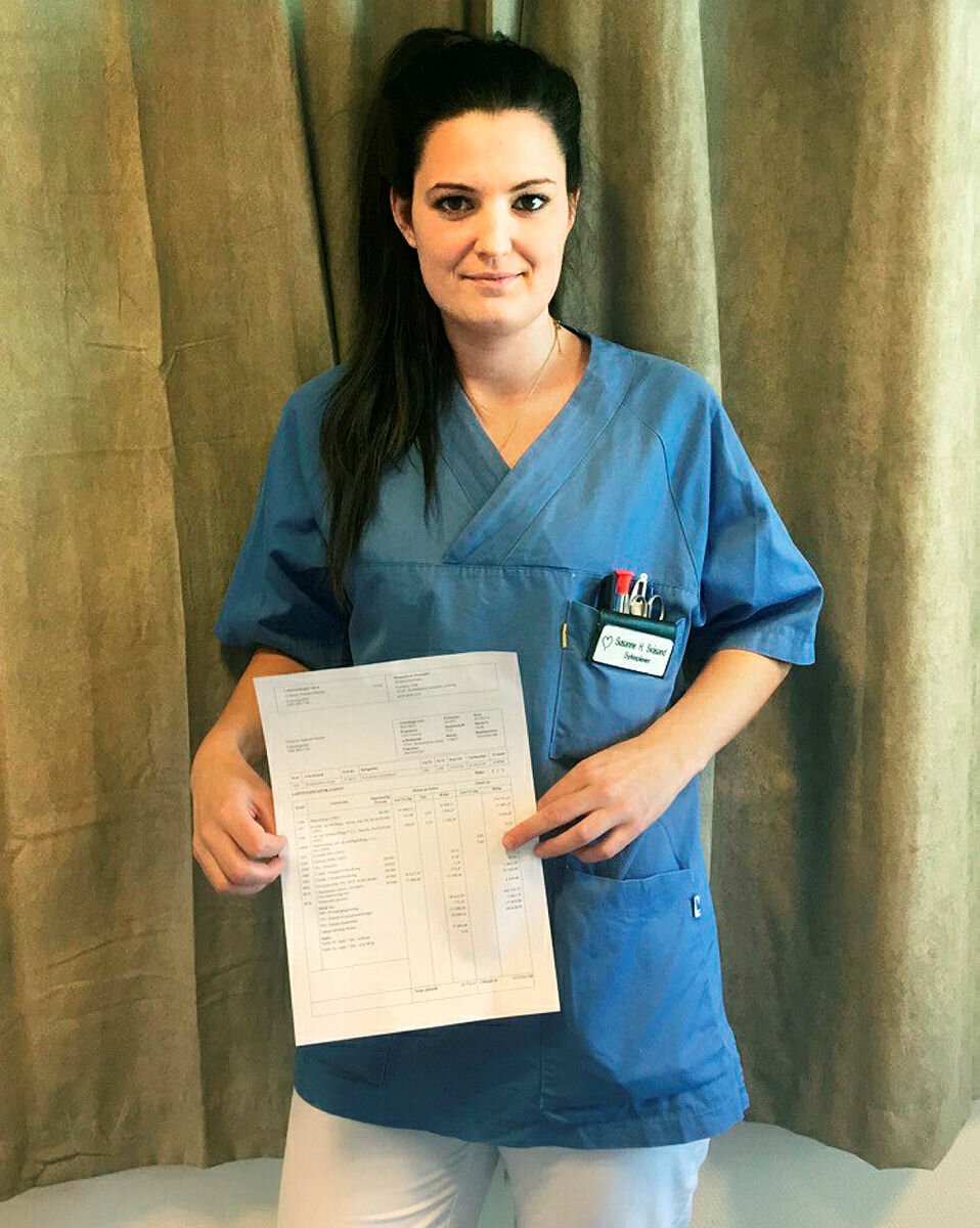 Susanne Hansen Svåsand, sykepleier på Slettemarken sykehjem, Bergen kommune